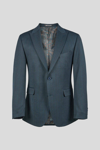 PRESTIGE petrol blazer med tern