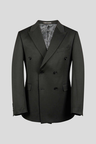 PRESTIGE sort dobbeltradet blazer