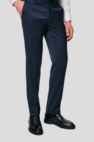 EXCLUSIVE navy jakkesæt med tern
