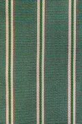 Mørkegrønt stribet silkeslips