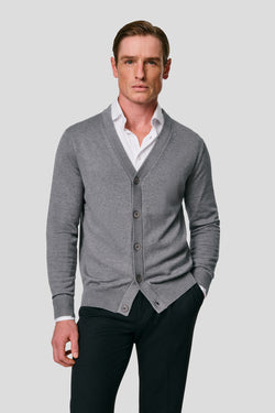 Grå cardigan