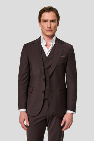 PREMIUM brunt three-piece jakkesæt PREMIUM