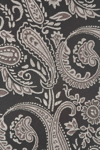 Sort & beige paisley slips