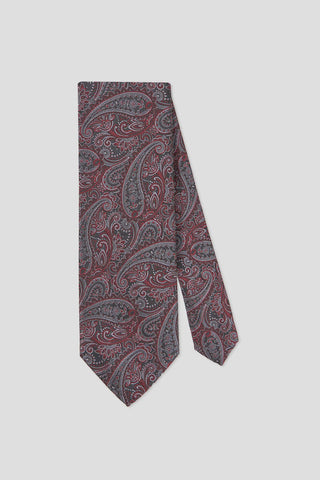 sort & rød paisley slips suitclub.dk