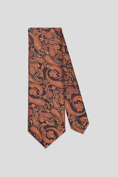 Orange paisley slips Orange paisley slips