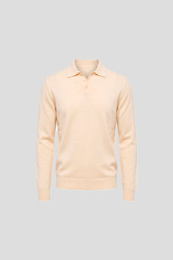 Off-white langærmet polo