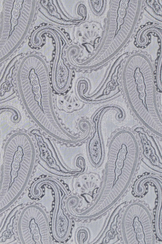 Sølv paisley slips suitclub.dk