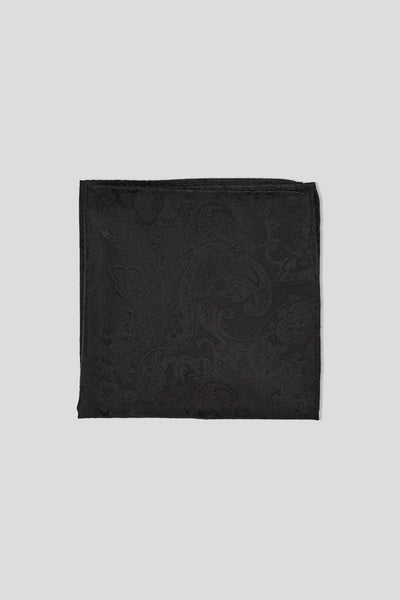 Sort paisley lommeklud Sort paisley lommeklud