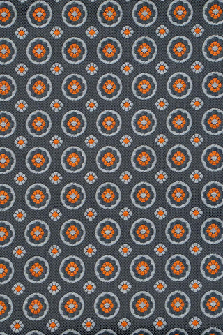 Orange blomstret slips suitclub.dk