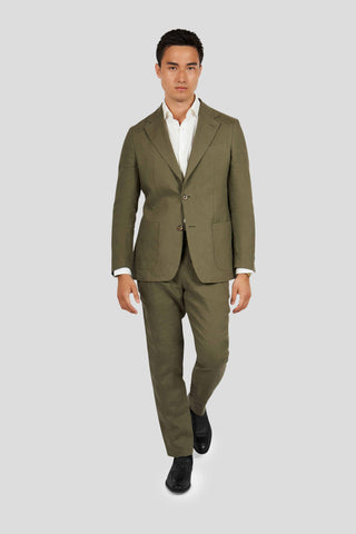 Casablanca khaki hør blazer - SUIT CLUB