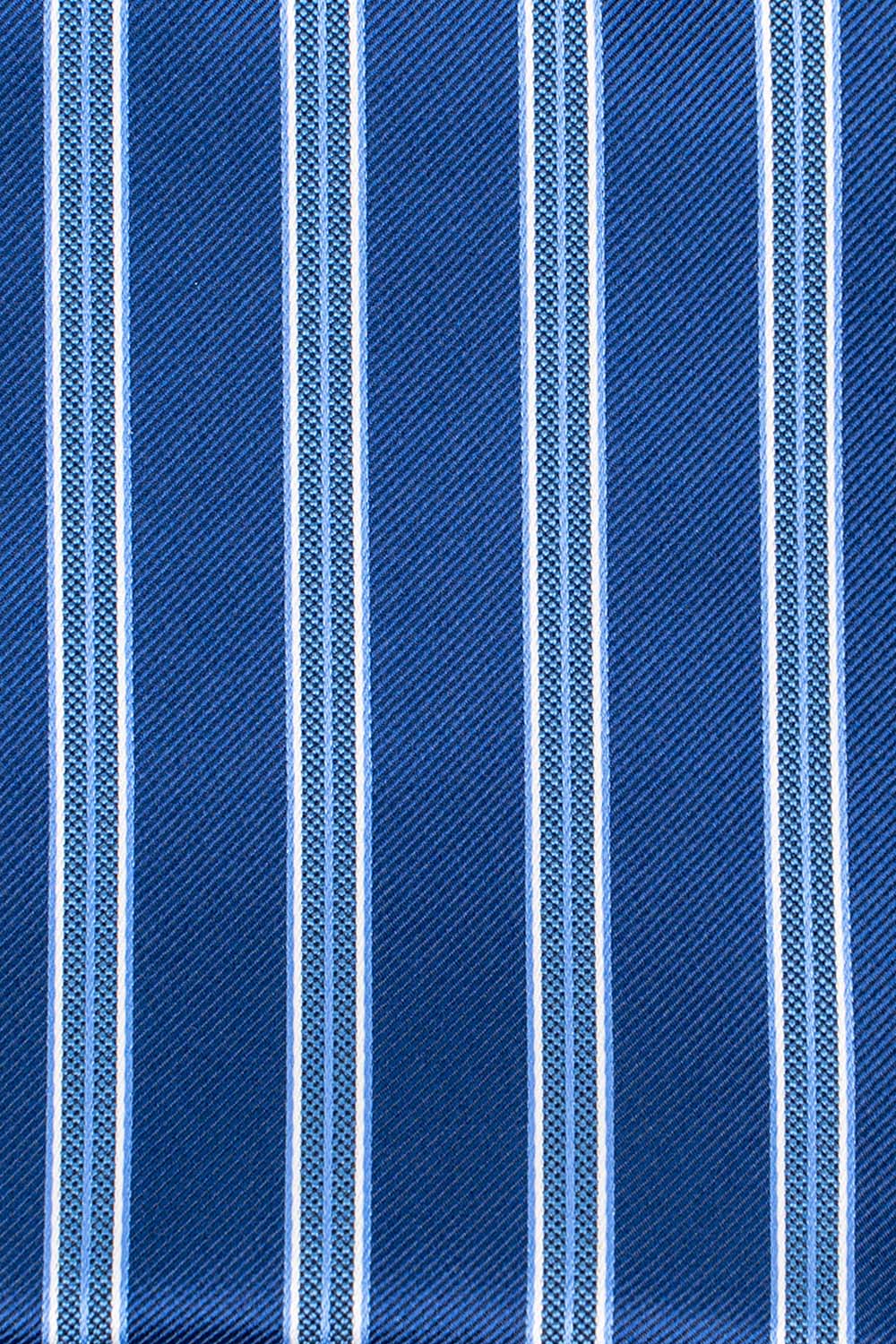 Slips & lommekluds pakke (Blå & hvid stribet) suitclub.dk