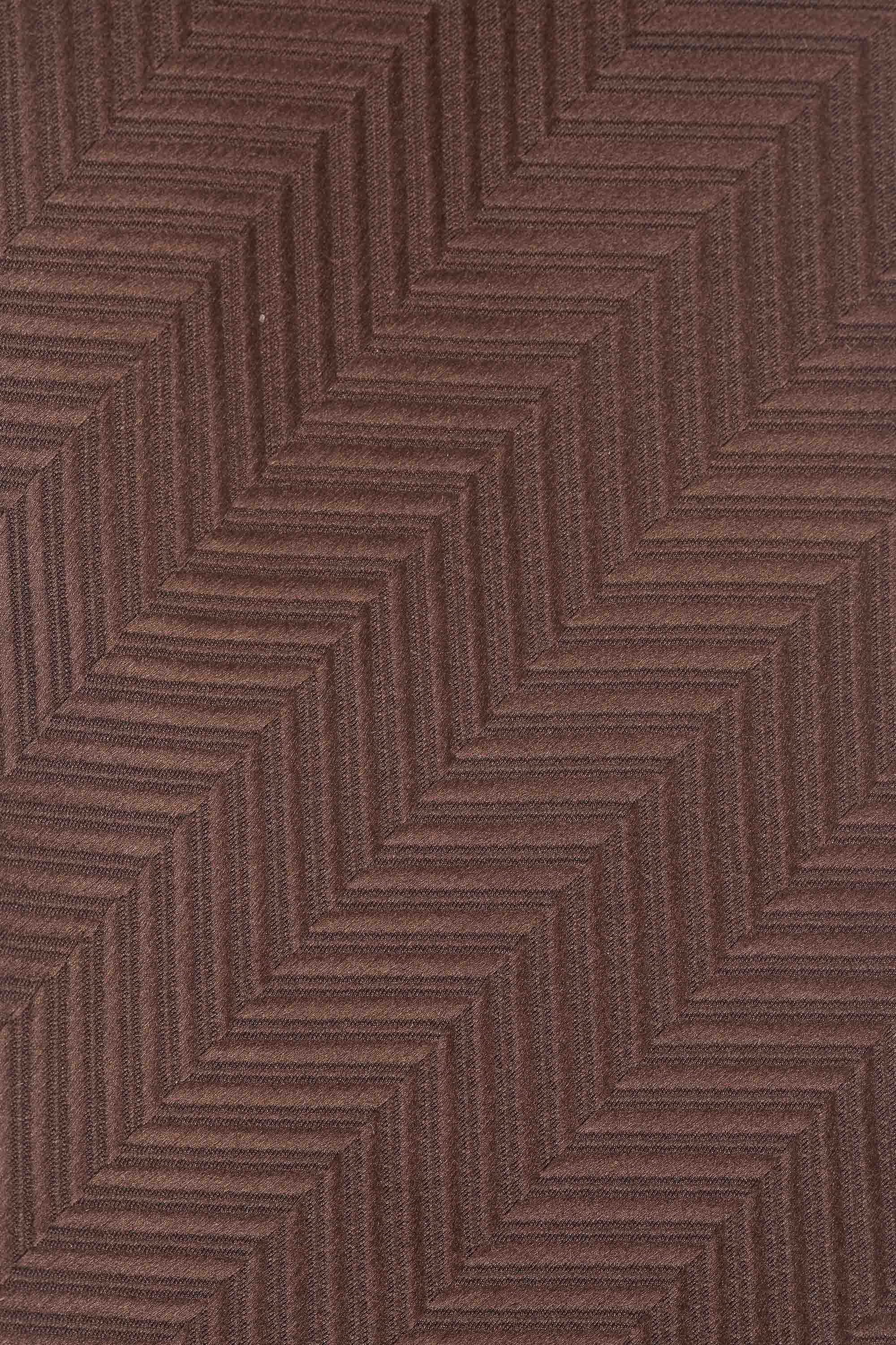 Slips & lommekluds pakke(Brun sildeben) PVD