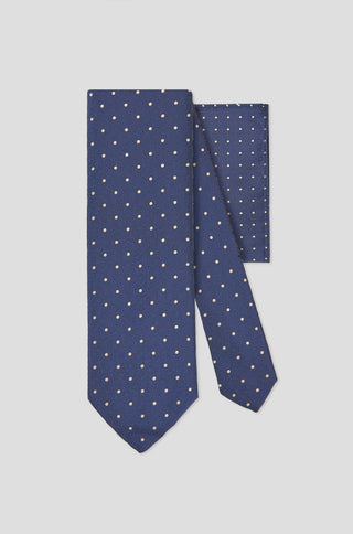 Accessory-pack (Navy & graa prikket) -SUIT CLUB