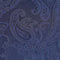 Slips & lommekluds pakke (Navy paisley)