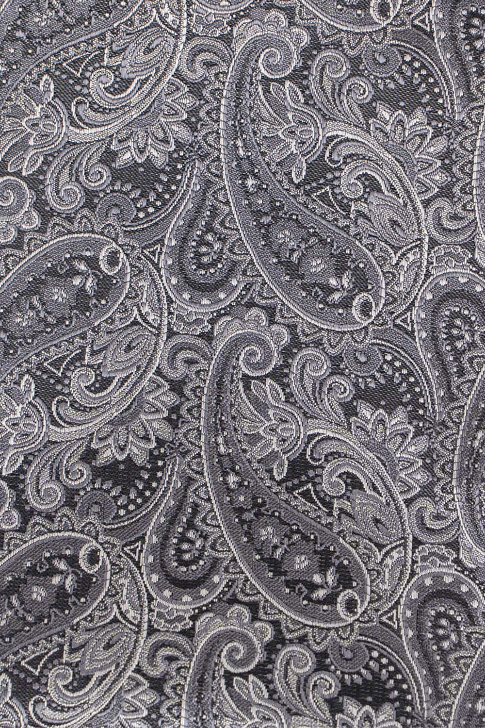 Slips & lommekluds pakke (Sort & hvid paisley) suitclub.dk