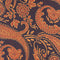 Orange paisley slips
