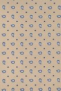 Beige dråbemønstret slips