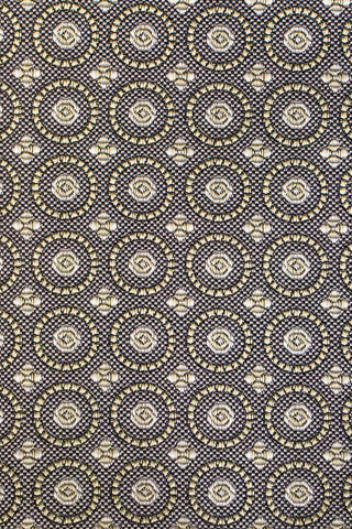 Brunt geometrisk silkelommeklud suitclub.dk