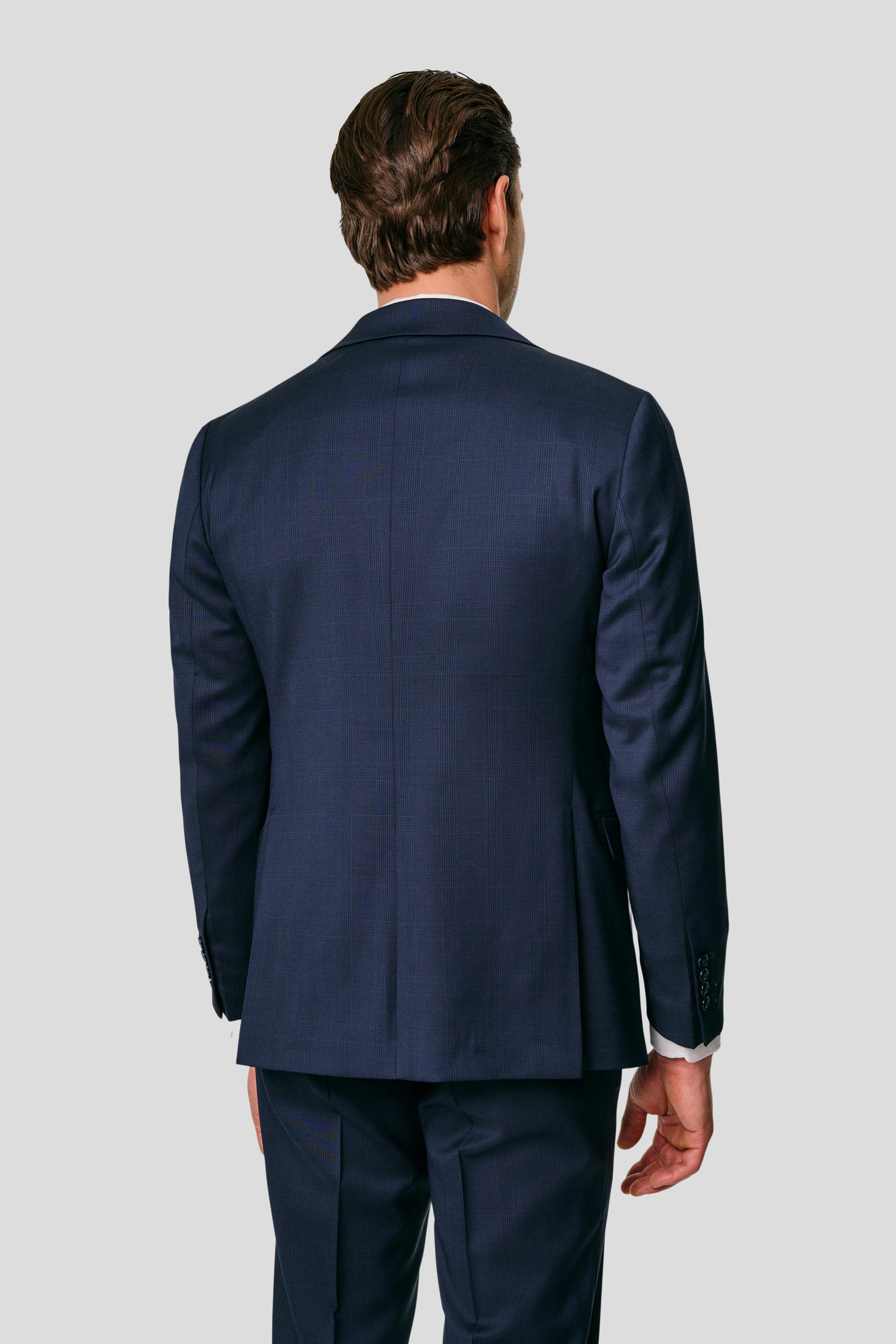 EXCLUSIVE navy blazer med tern MBO