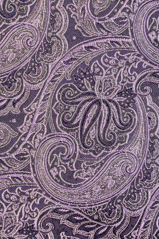Accessory-pack (Lavendel paisley i silke) suitclub.dk