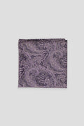 Lavendel paisley silkelommeklud