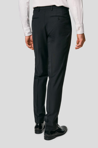 PREMIUM navy velour smoking jakkesæt PREMIUM