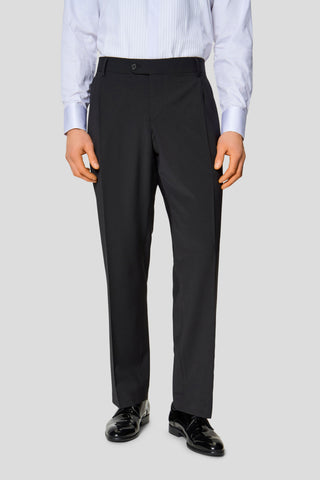 PREMIUM sort velour smoking jakkesæt PREMIUM