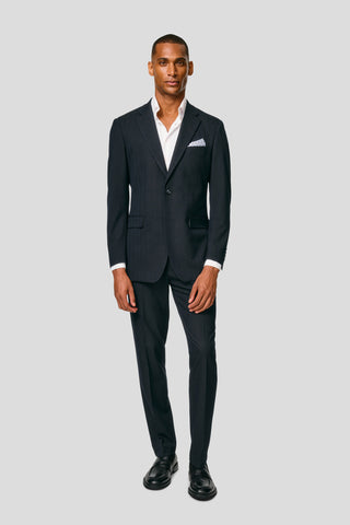 PRESTIGE navy blazer med sildeben PRESTIGE