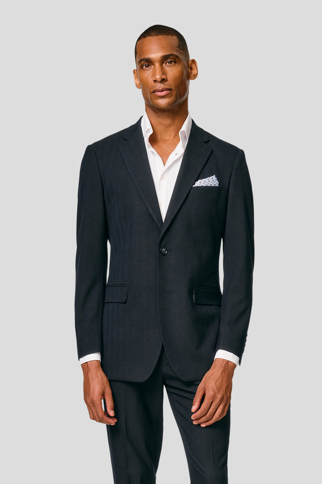 PRESTIGE navy blazer med sildeben MBO