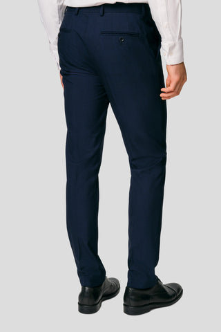 PRESTIGE navy habitbukser med tern PRESTIGE