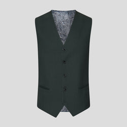 PRESTIGE grøn vest med tern