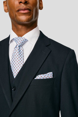 PRESTIGE navy vest med sildeben PRESTIGE