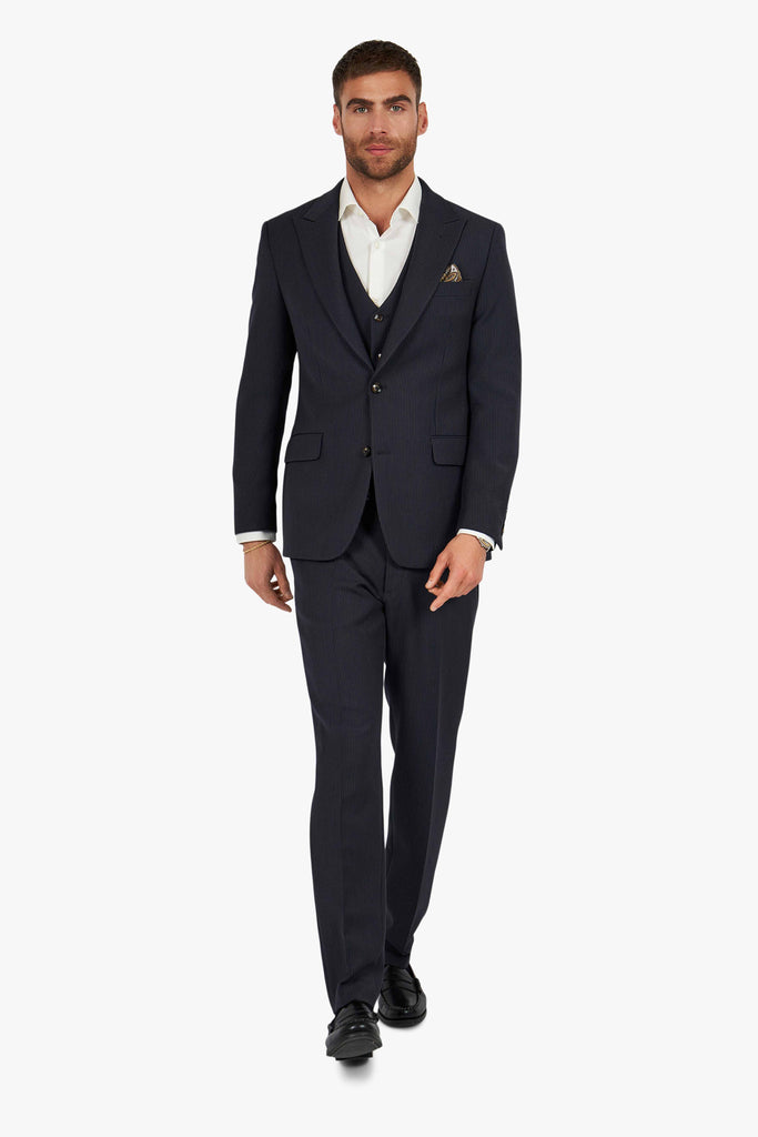 Boston Blue three-piece suit | 3250.00 kr | Suit Club