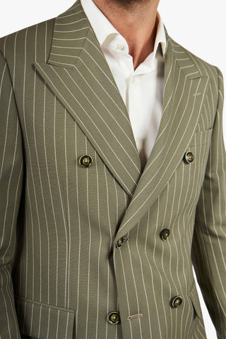 Cape Town Khaki doublebreasted two-piece suit | 2750.00 kr | Suit Club