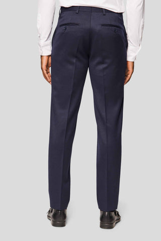 PRESTIGE navy dobbeltradet jakkesæt PRESTIGE