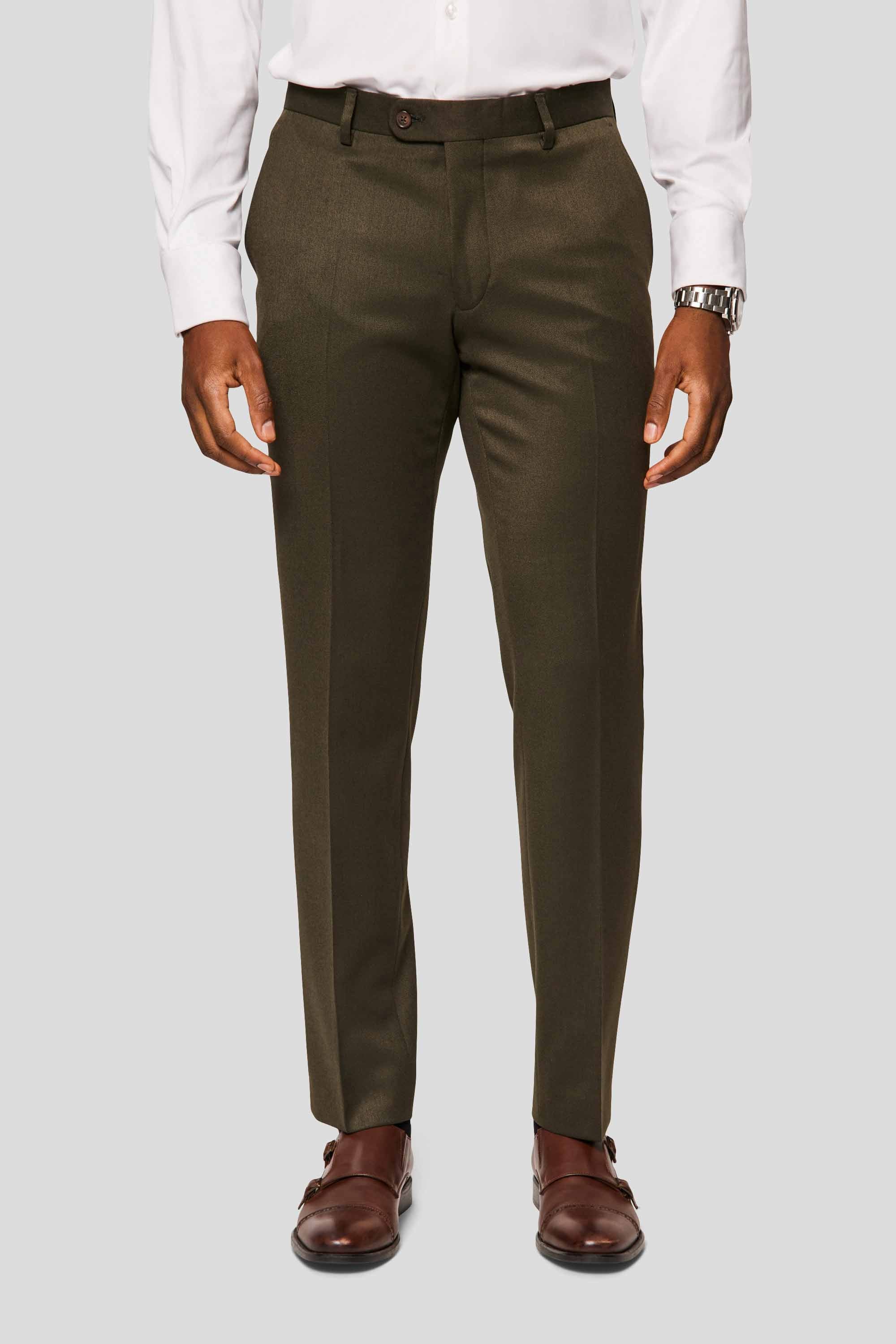 PRESTIGE grønt dobbeltradet jakkesæt PRESTIGE