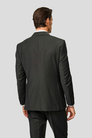 PREMIUM grøn dobbeltradet blazer