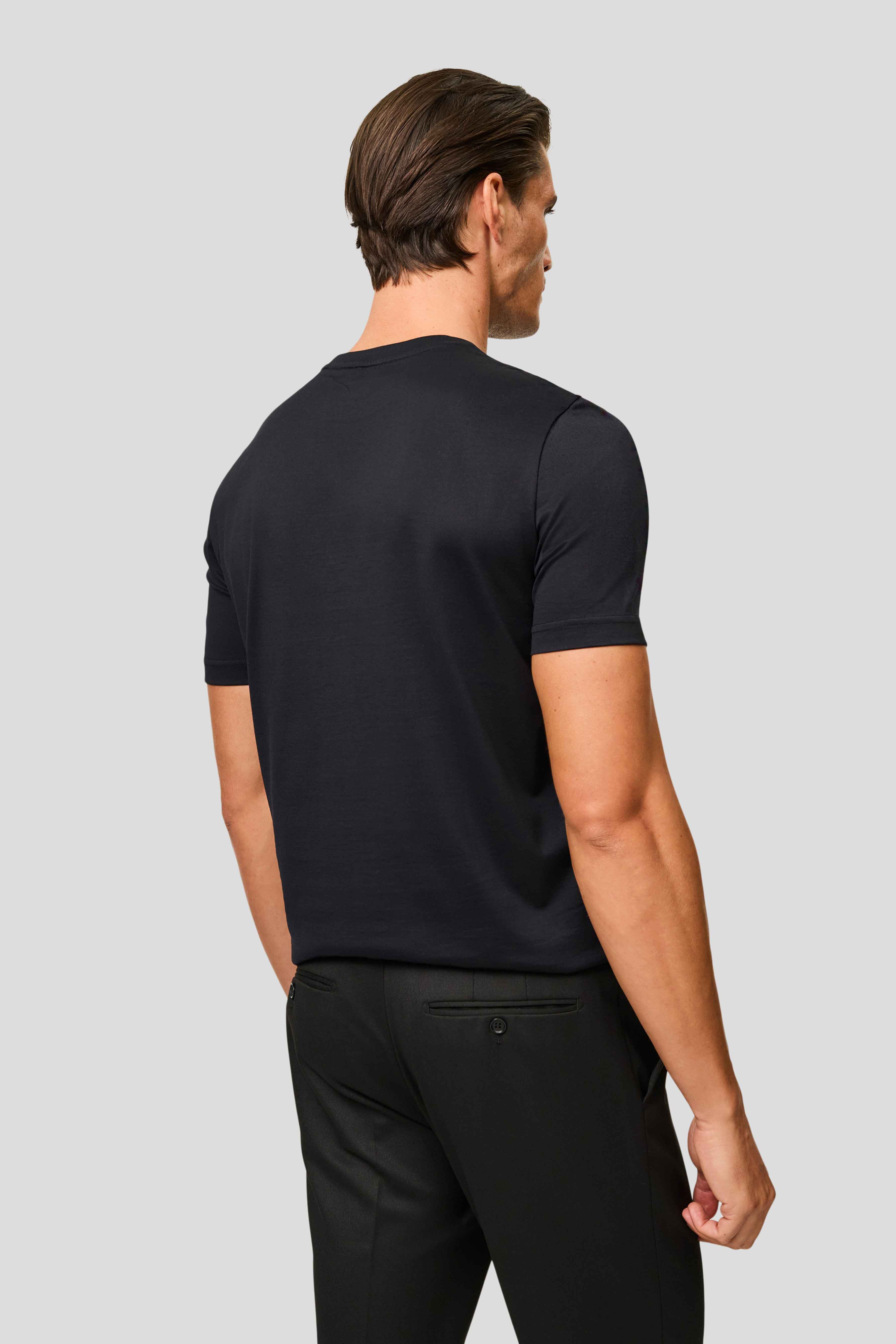 Sort T-shirt SUIT CLUB