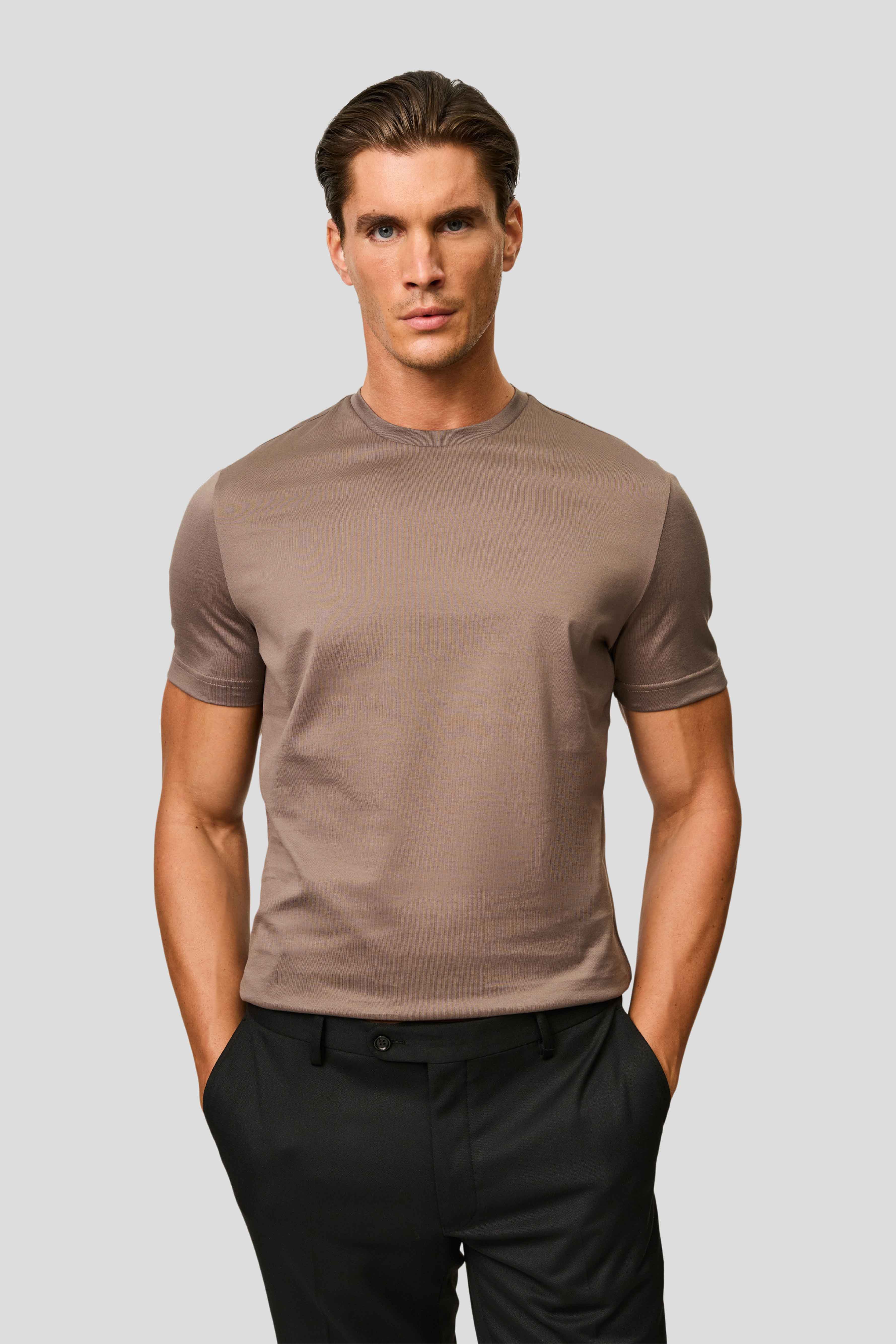 Mokka T-shirt SUIT CLUB