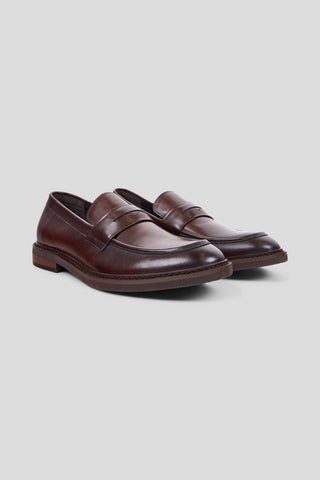 Brun loafer