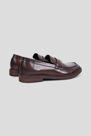 Brun loafer