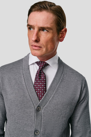 Grå cardigan SUIT CLUB