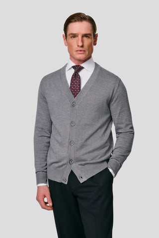 Grå cardigan SUIT CLUB