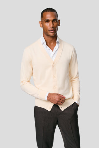 Off-white cardigan SUIT CLUB