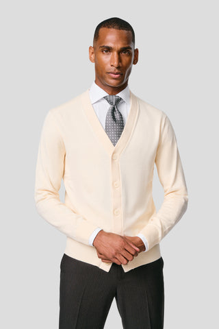 Off-white cardigan SUIT CLUB