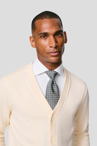Off-white cardigan SUIT CLUB