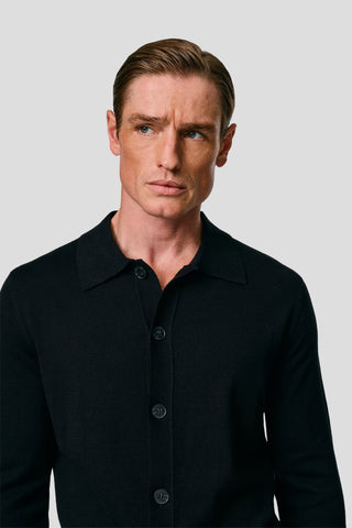 Sort polo cardigan SUIT CLUB
