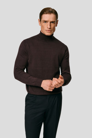 Brun turtleneck SUIT CLUB