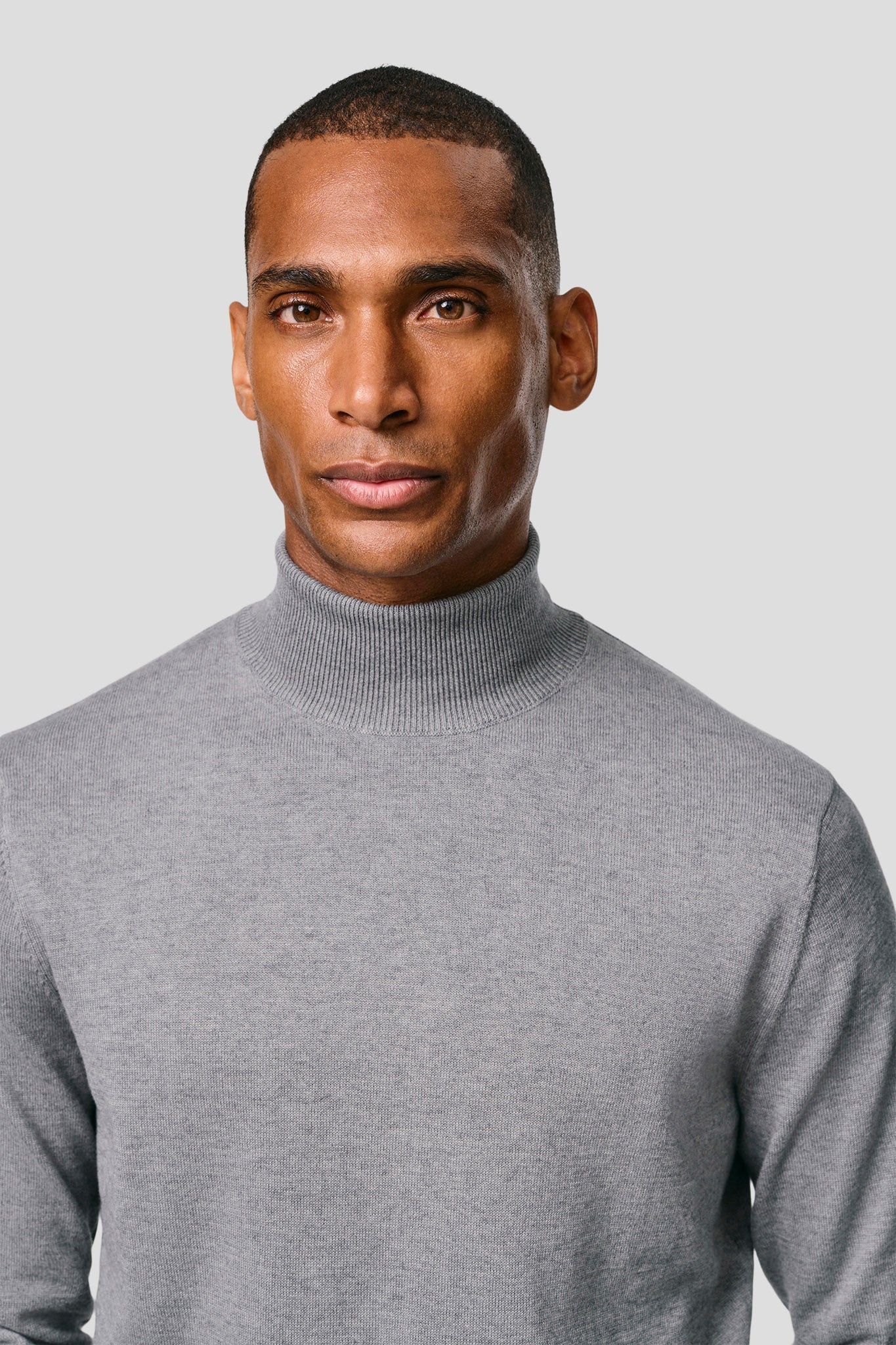 Grå turtleneck HVIID