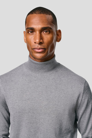 Grå turtleneck SUIT CLUB